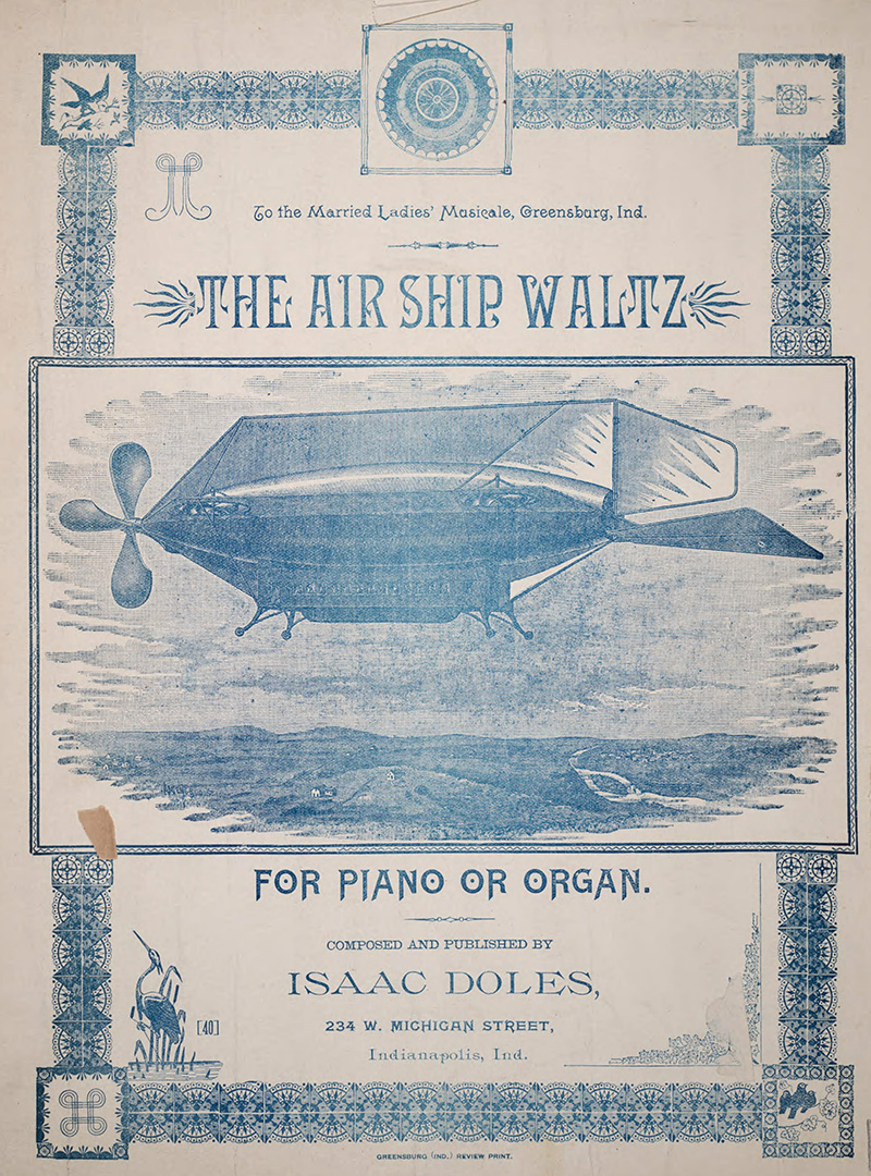 Illustration for article titled 30 Hundred-Year-Old Sheet Music Covers Celebrating the Joy and Thrill of Flight